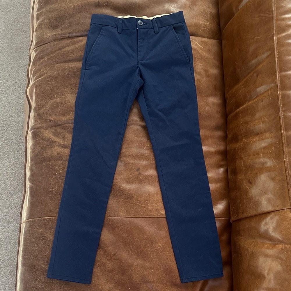 Gap 12 Slim Boys Navy Chino Pants